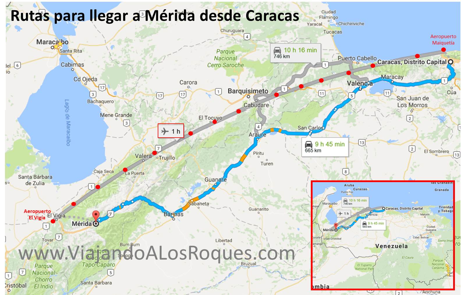 Como-llegar-merida-desde-caracas