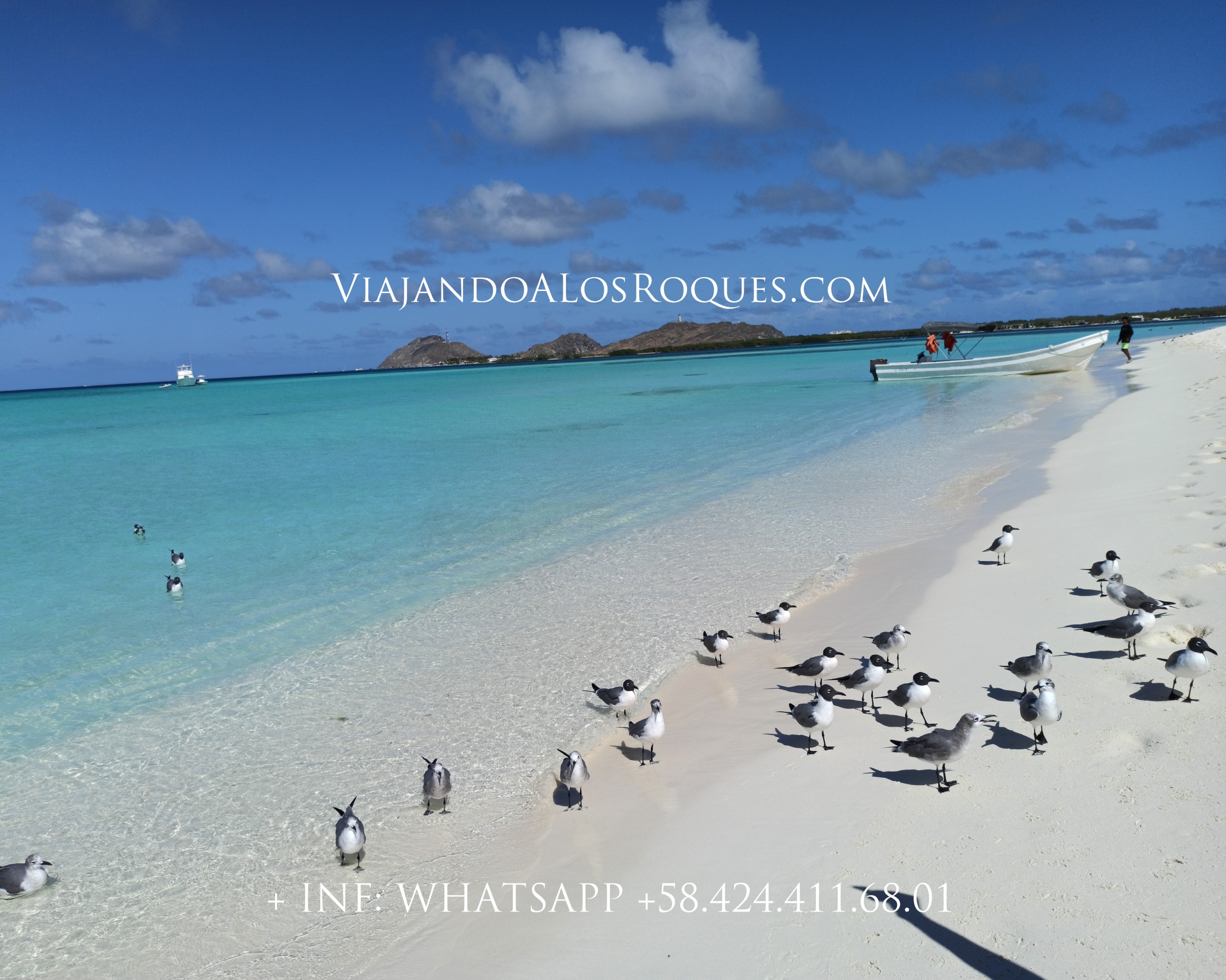 Vista-de-la-playa-en-el-cayo-madrizqui-al-fondo-observamos-el-gran-roque